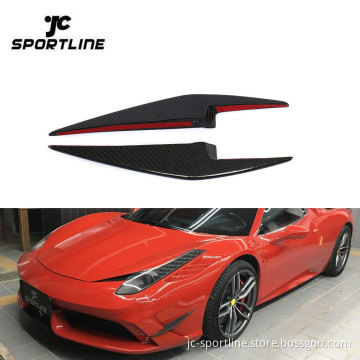 Carbon Fiber Front Canards for Ferrari 458 Speciale Coupe 2014-2015